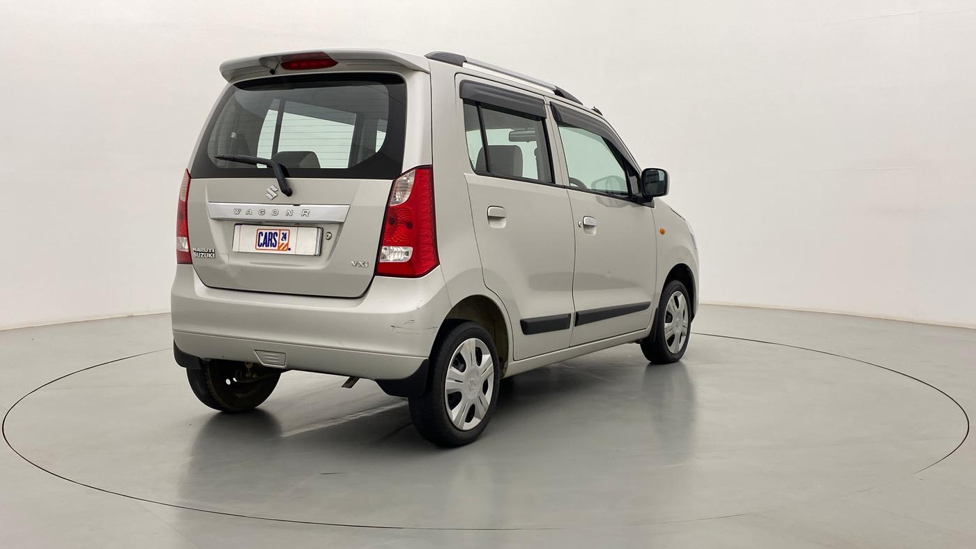 2018 Maruti Wagon R 1.0 VXI, Petrol, Manual, 35,691 km, Right Back Diagonal