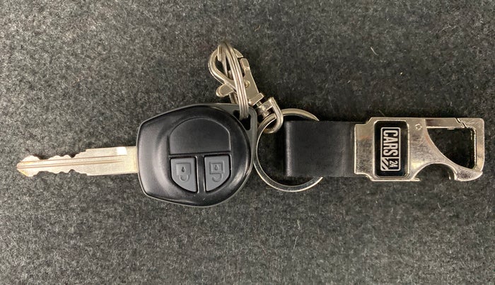 2018 Maruti Wagon R 1.0 VXI, Petrol, Manual, 35,691 km, Key Close Up