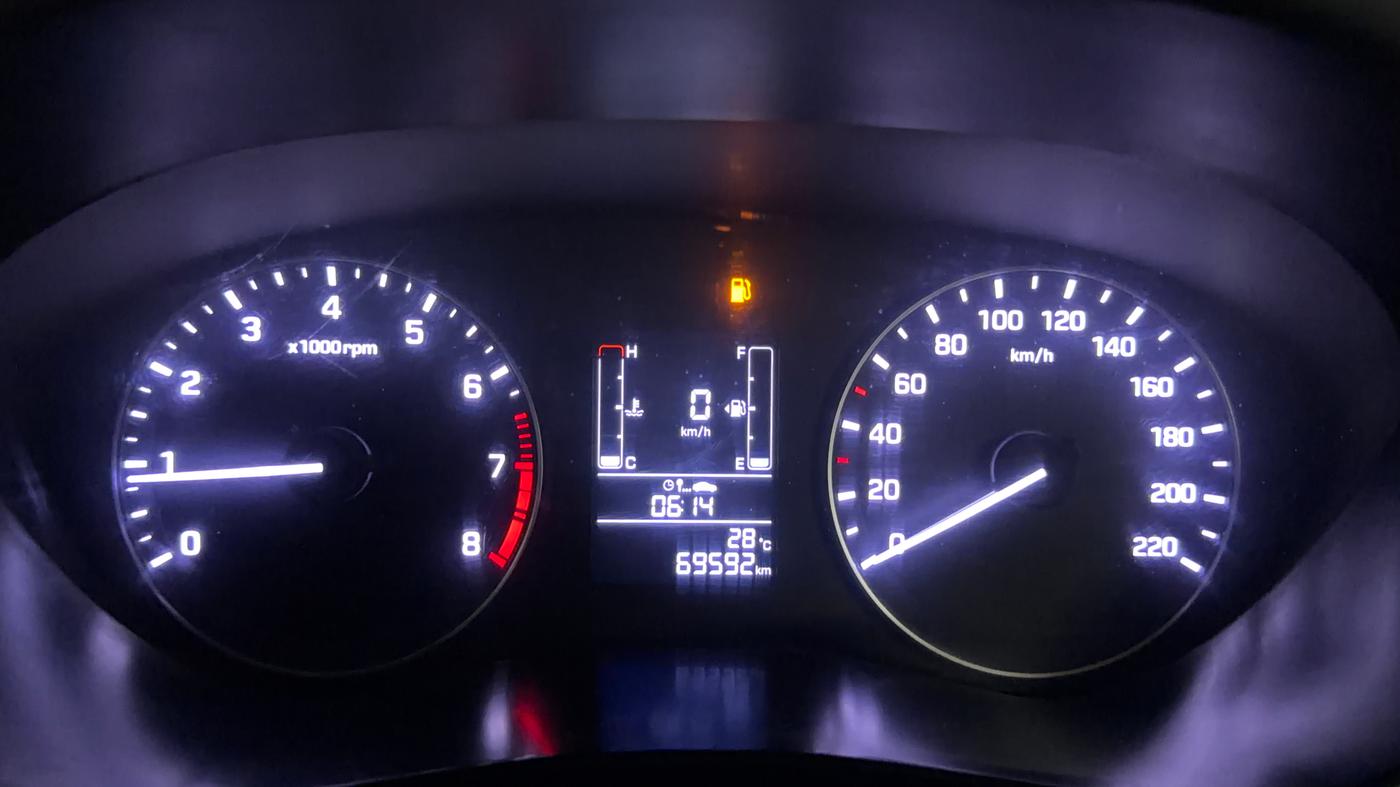 2016 Hyundai Elite i20 MAGNA 1.2, Petrol, Manual, 69,652 km, Odometer Image