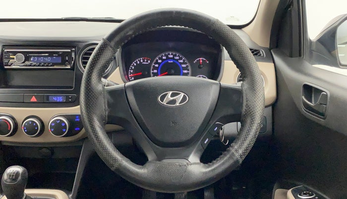 2016 Hyundai Grand i10 MAGNA 1.2 KAPPA VTVT, Petrol, Manual, 38,685 km, Steering Wheel Close Up