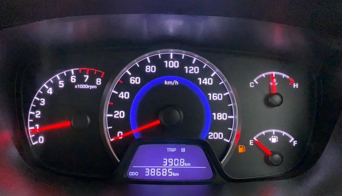 2016 Hyundai Grand i10 MAGNA 1.2 KAPPA VTVT, Petrol, Manual, 38,685 km, Odometer Image