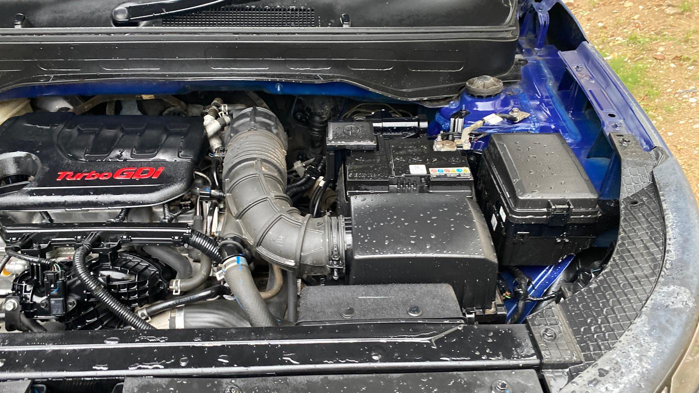 2022 Hyundai VENUE N LINE N8 1.0 TURBO DCT DUAL TONE, Petrol, Automatic, 64,452 km, Engine View - Left
