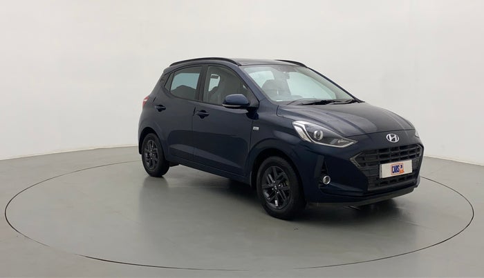 2021 Hyundai GRAND I10 NIOS SPORTZ AMT 1.2 KAPPA VTVT, Petrol, Automatic, 8,890 km, Right Front Diagonal