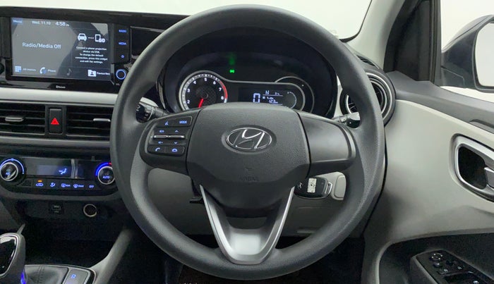 2021 Hyundai GRAND I10 NIOS SPORTZ AMT 1.2 KAPPA VTVT, Petrol, Automatic, 8,890 km, Steering Wheel Close Up