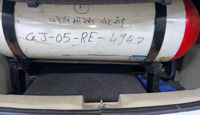 2018 Maruti Celerio ZXI, CNG, Manual, 56,814 km, Boot Inside