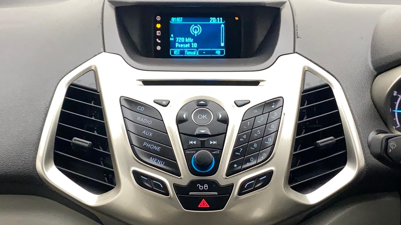 2016 Ford Ecosport TITANIUM 1.5L PETROL AT, Petrol, Automatic, 25,844 km, Infotainment System