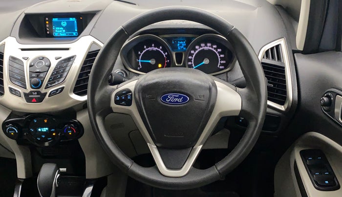 2016 Ford Ecosport TITANIUM 1.5L PETROL AT, Petrol, Automatic, 25,844 km, Steering Wheel Close Up