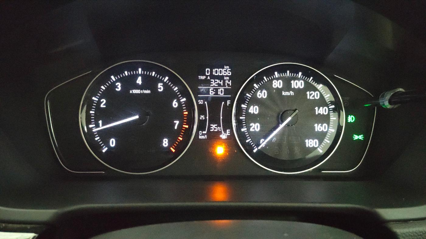2024 Honda Amaze 1.2L I-VTEC VX, CNG, Manual, 10,055 km, Odometer Image