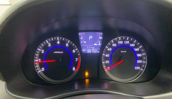 2014 Hyundai Verna FLUIDIC 1.6 VTVT SX AT, Petrol, Automatic, 66,714 km, Odometer Image