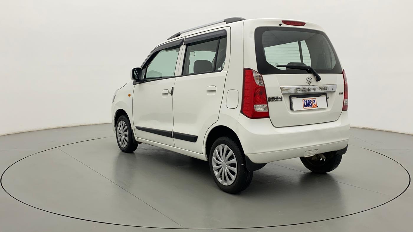 2018 Maruti Wagon R 1.0 VXI AMT, Petrol, Automatic, 33,011 km, Left Back Diagonal