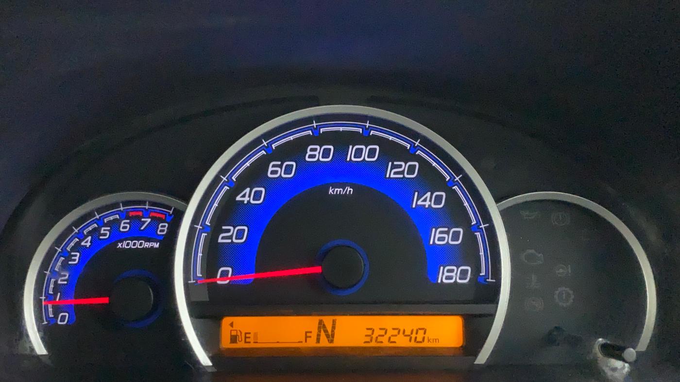 2018 Maruti Wagon R 1.0 VXI AMT, Petrol, Automatic, 33,011 km, Odometer Image