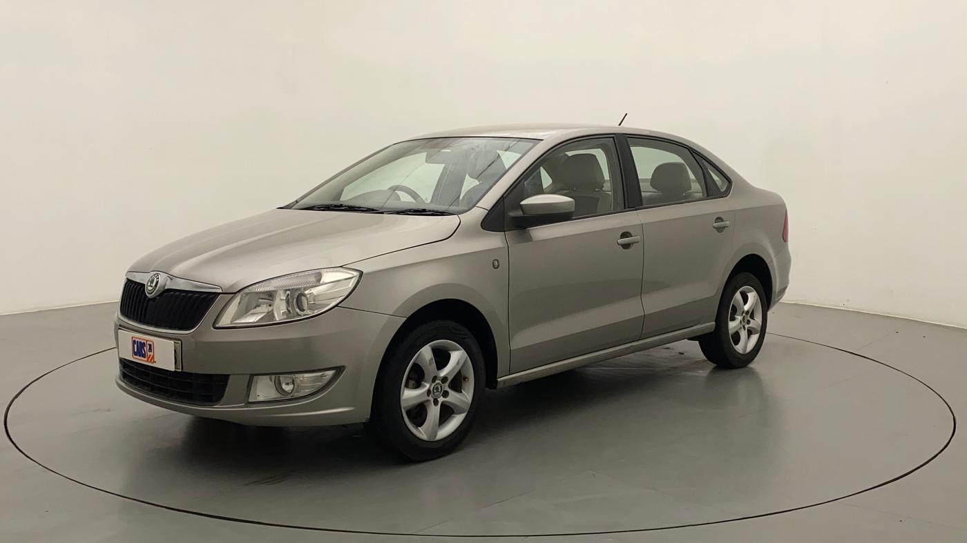 2015 Skoda Rapid ELEGANCE 1.6 MPI MT, Petrol, Manual, 40,508 km, Left Front Diagonal