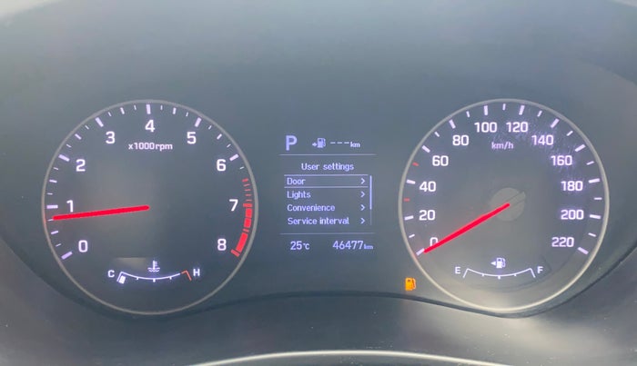 2020 Hyundai Elite i20 ASTA (O) CVT, Petrol, Automatic, 46,476 km, Odometer Image