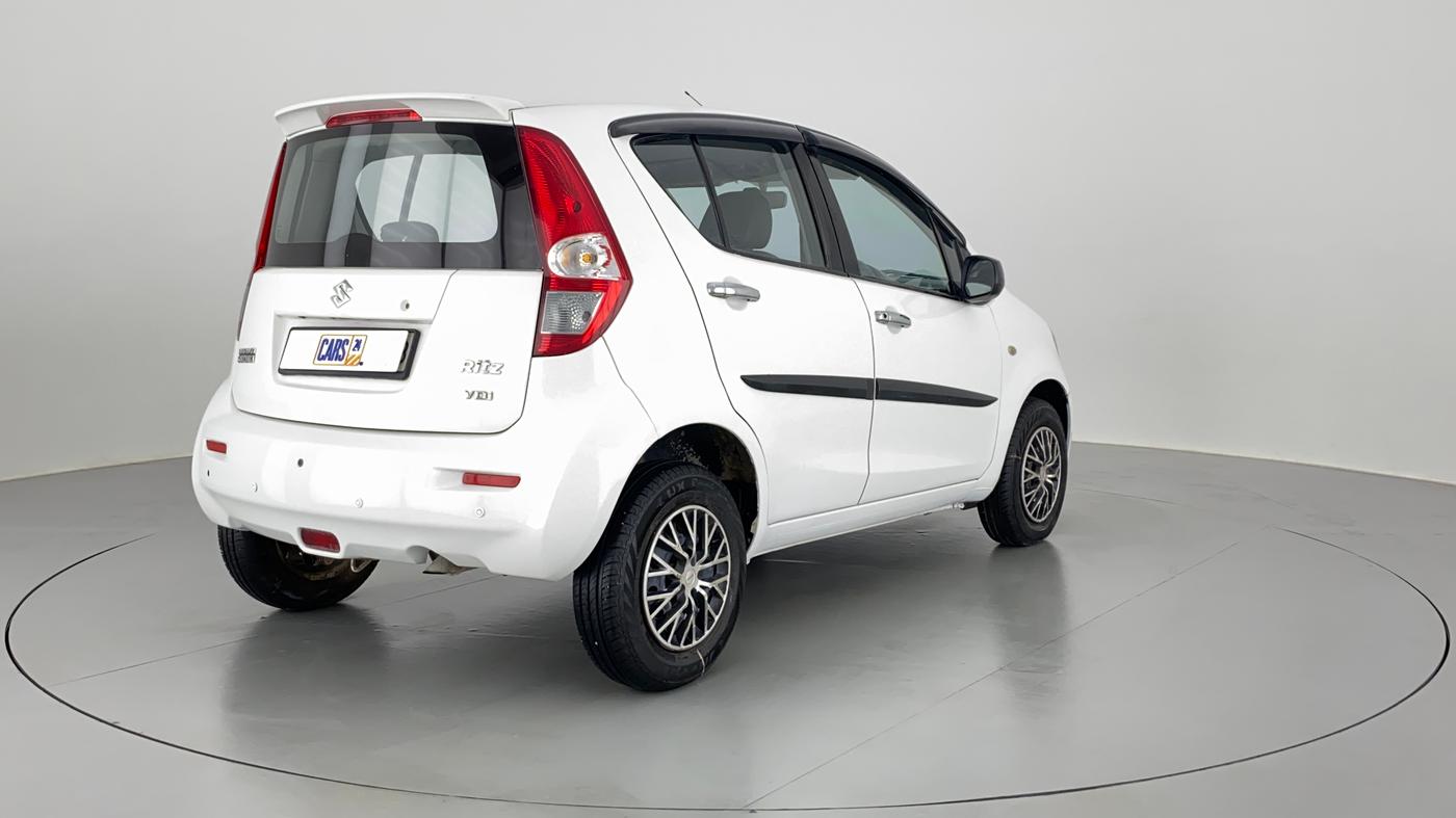 2015 Maruti Ritz VDI, Diesel, Manual, 60,623 km, Right Back Diagonal