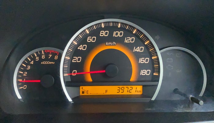 2013 Maruti Wagon R 1.0 VXI, Petrol, Manual, 39,721 km, Odometer Image