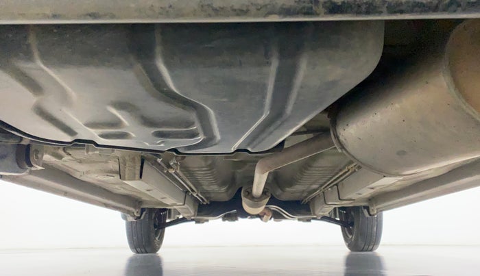 2013 Maruti Wagon R 1.0 VXI, Petrol, Manual, 39,721 km, Rear Underbody