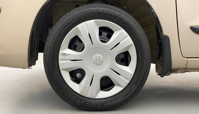 2013 Maruti Wagon R 1.0 VXI, Petrol, Manual, 39,721 km, Left Front Wheel