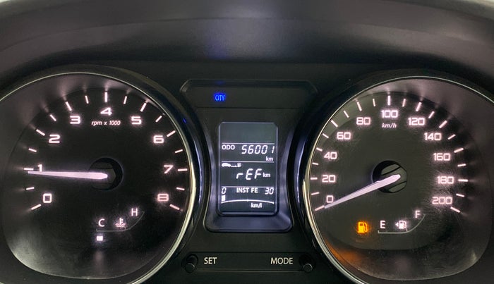 2018 Tata Tiago XZ 1.2 REVOTRON, Petrol, Manual, 56,043 km, Odometer Image