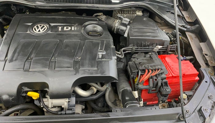 2017 Volkswagen Vento HIGHLINE PLUS 1.5 AT 16 ALLOY, Diesel, Automatic, 1,14,563 km, Engine View - Left