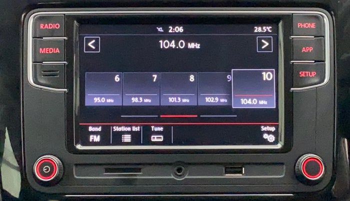 2021 Volkswagen Polo 1.0 GT TSI AT, Petrol, Automatic, 11,747 km, Infotainment System