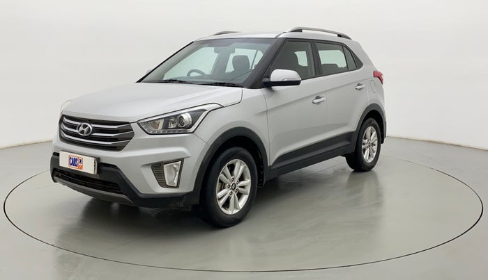 2015 Hyundai Creta SX PLUS 1.6 PETROL, Petrol, Manual, 77,983 km, Left Front Diagonal