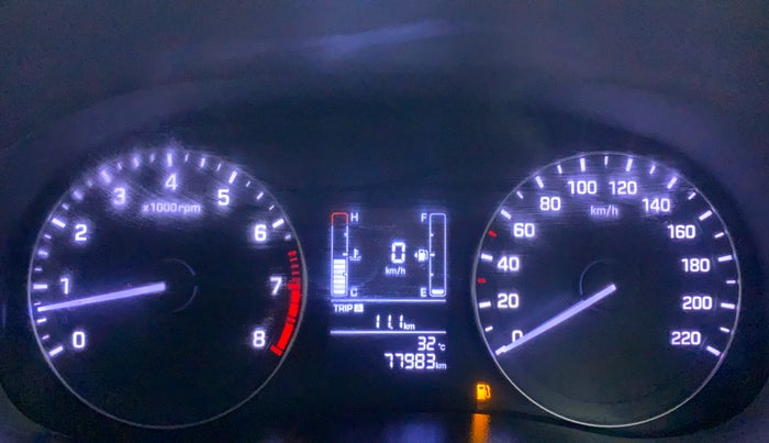 2015 Hyundai Creta SX PLUS 1.6 PETROL, Petrol, Manual, 77,983 km, Odometer Image