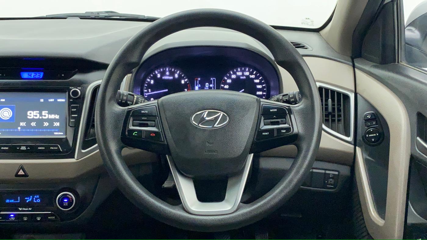 2015 Hyundai Creta SX PLUS 1.6 PETROL, Petrol, Manual, 77,983 km, Steering Wheel Close Up