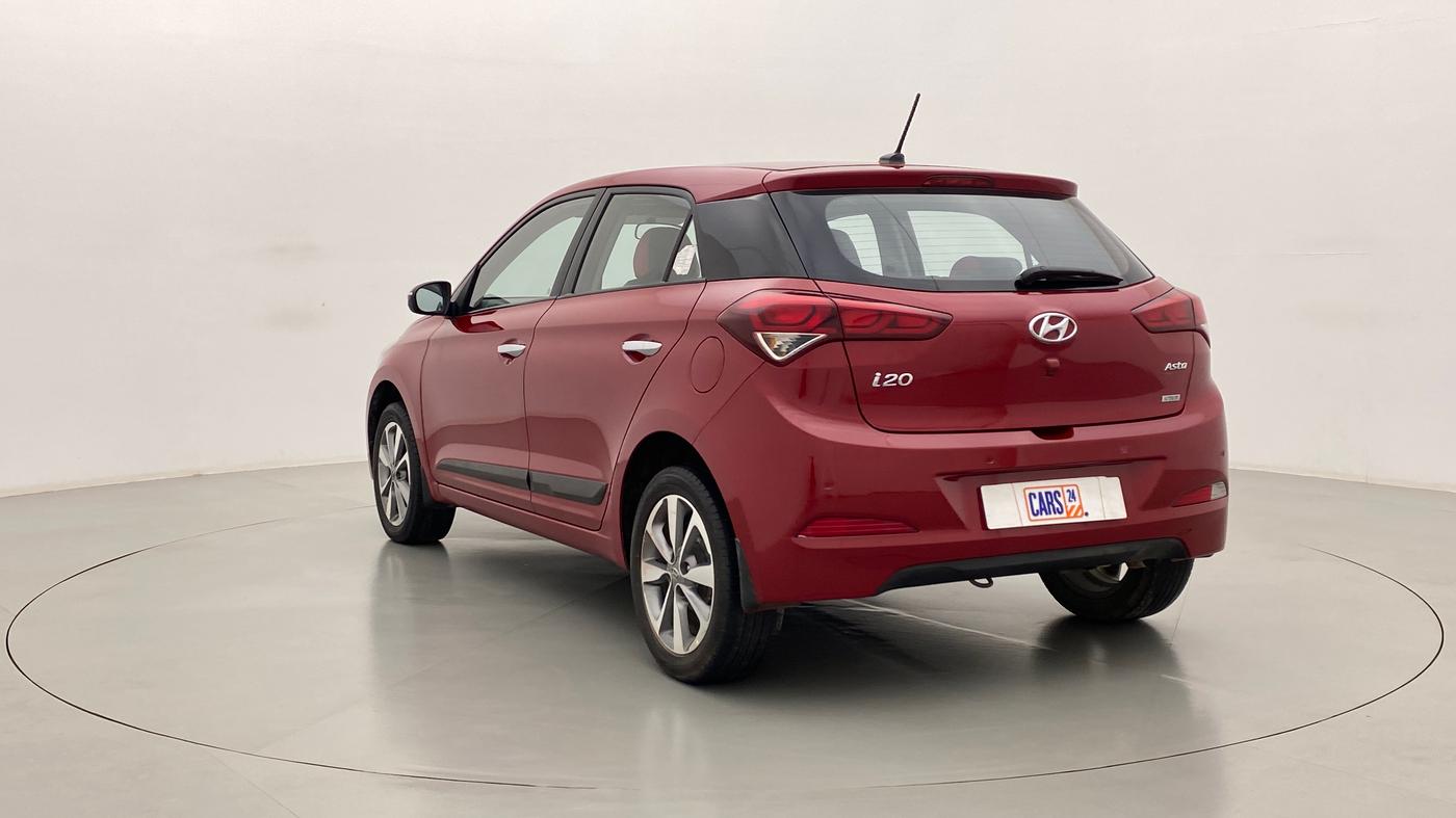 2016 Hyundai Elite i20 ASTA 1.2 (O), Petrol, Manual, 39,855 km, Left Back Diagonal