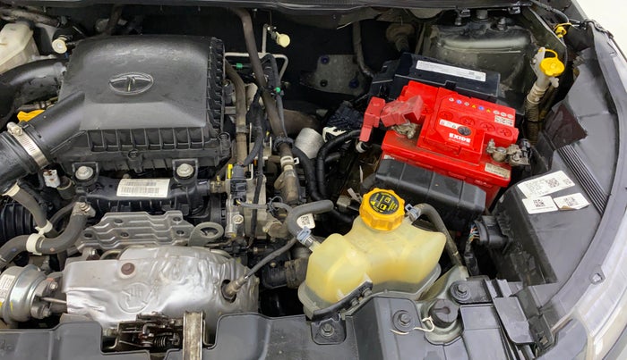 2021 Tata NEXON XZA PLUS PETROL, Petrol, Automatic, 52,465 km, Engine View - Left