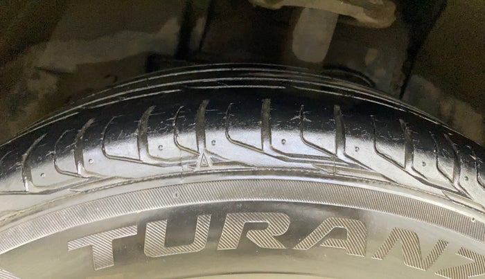 2021 Tata NEXON XZA PLUS PETROL, Petrol, Automatic, 52,465 km, Left Front Tyre Tread