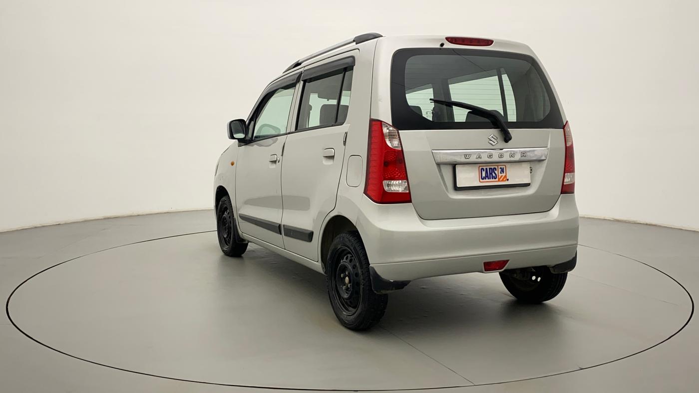 2013 Maruti Wagon R 1.0 VXI, Petrol, Manual, 77,151 km, Left Back Diagonal