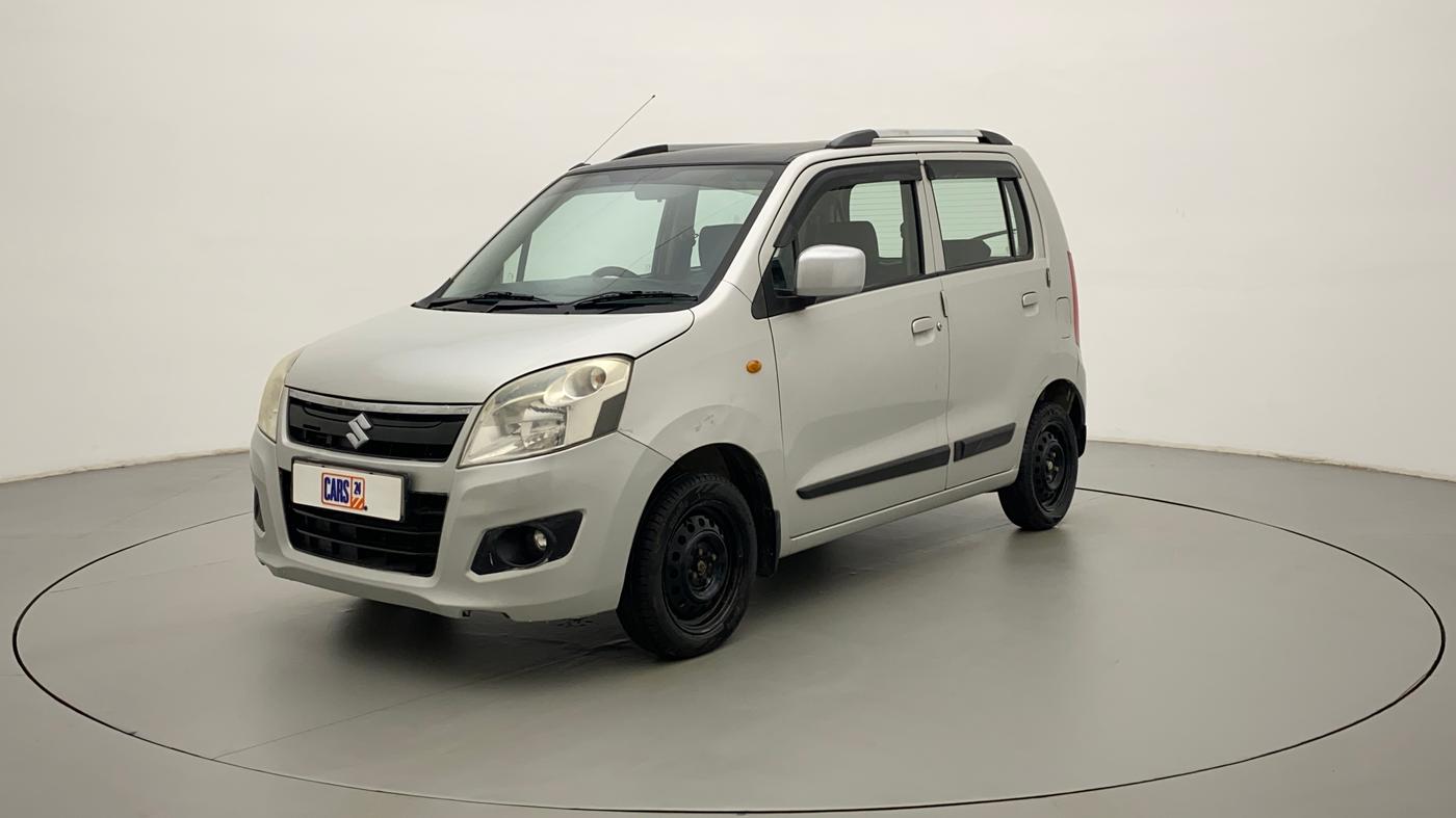 2013 Maruti Wagon R 1.0 VXI, Petrol, Manual, 77,151 km, Left Front Diagonal