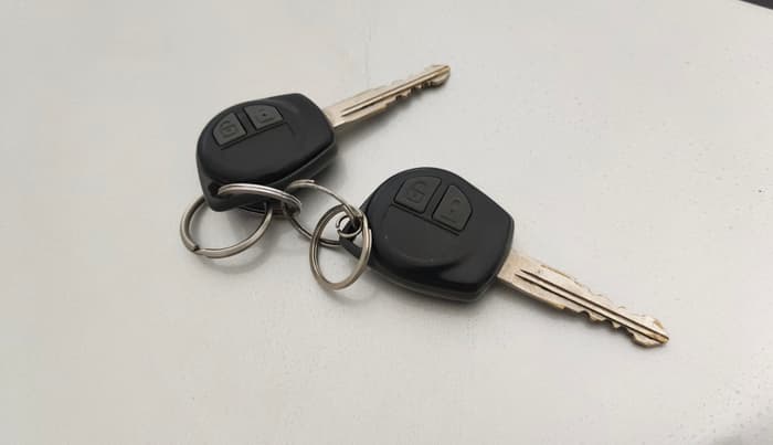 2018 Maruti Ertiga VXI, Petrol, Manual, 31,298 km, Key Close Up