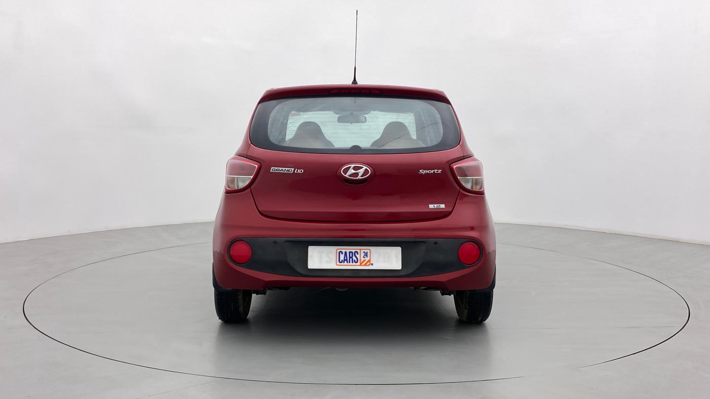 2017 Hyundai Grand i10 SPORTZ 1.2 KAPPA VTVT, Petrol, Manual, 20,728 km, Back/Rear