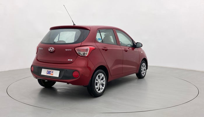 2017 Hyundai Grand i10 SPORTZ 1.2 KAPPA VTVT, Petrol, Manual, 20,728 km, Right Back Diagonal
