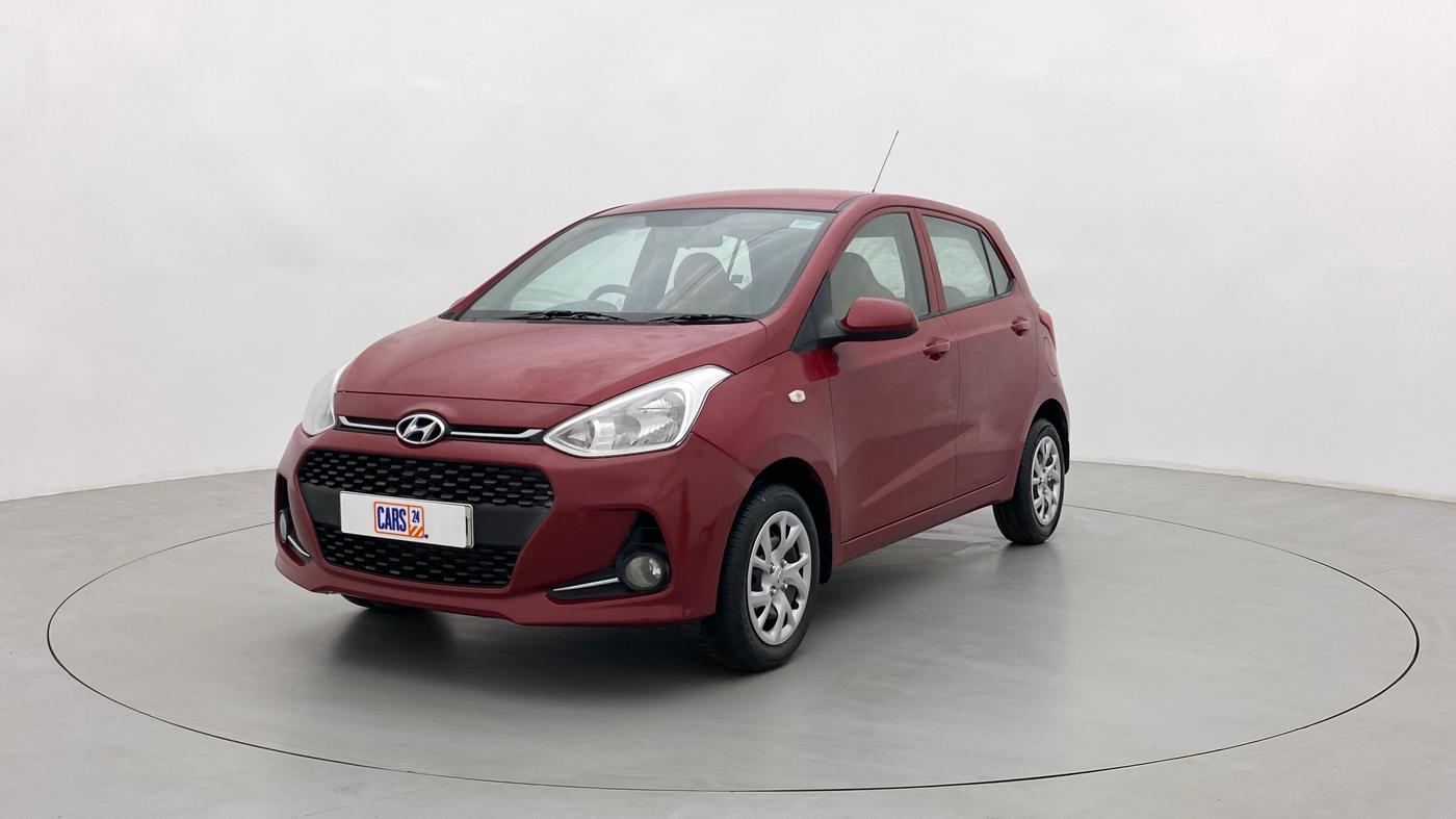 2017 Hyundai Grand i10 SPORTZ 1.2 KAPPA VTVT, Petrol, Manual, 20,728 km, Left Front Diagonal