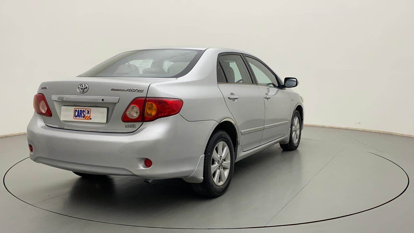 2010 Toyota Corolla Altis G PETROL, Petrol, Manual, 50,914 km, Right Back Diagonal