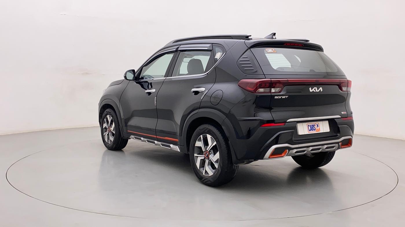 2022 KIA SONET HTX ANNIVERSARY EDITION 1.0 DCT, Petrol, Automatic, 18,827 km, Left Back Diagonal