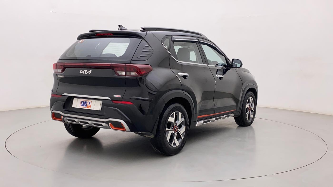 2022 KIA SONET HTX ANNIVERSARY EDITION 1.0 DCT, Petrol, Automatic, 18,827 km, Right Back Diagonal