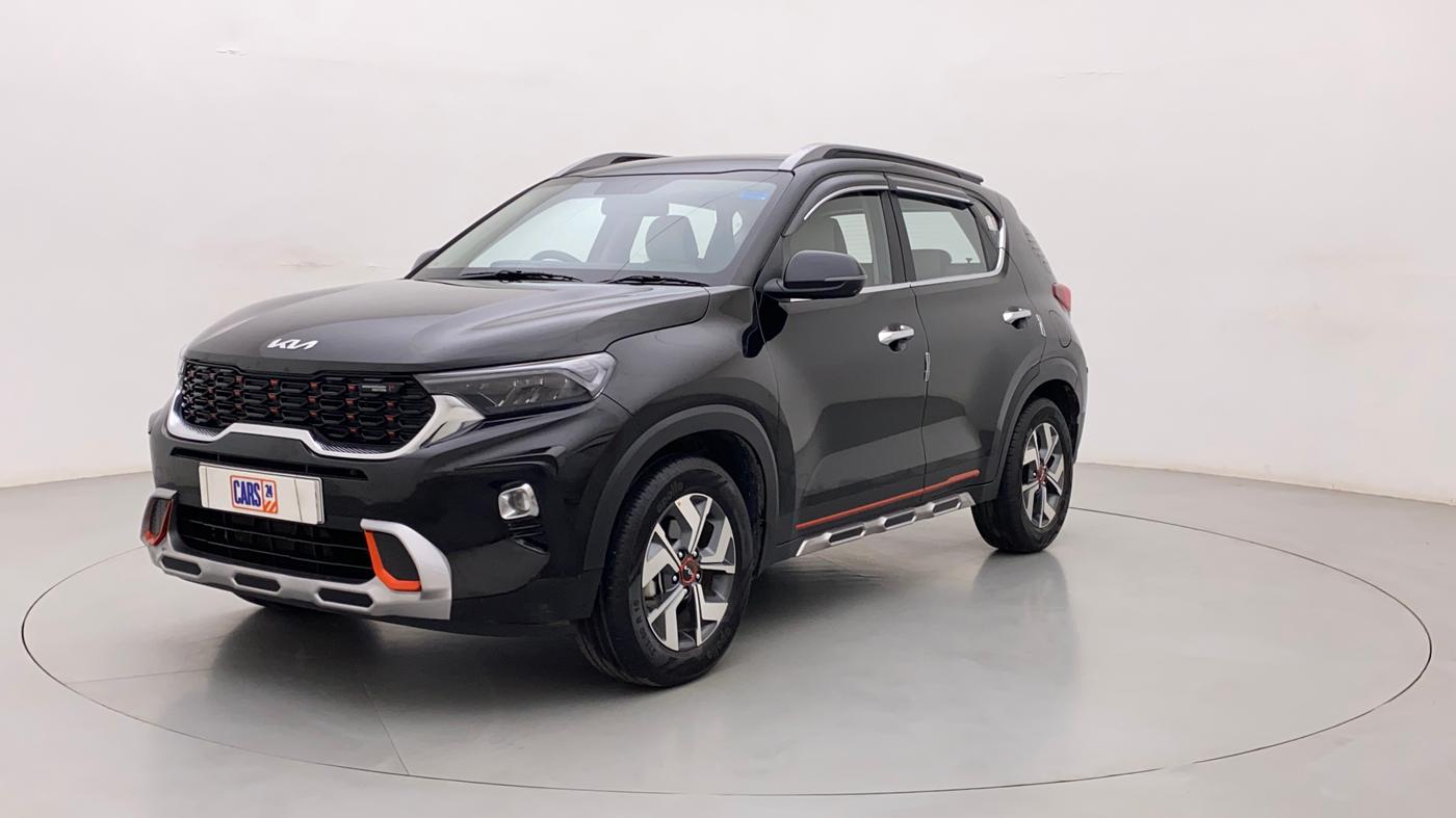 2022 KIA SONET HTX ANNIVERSARY EDITION 1.0 DCT, Petrol, Automatic, 18,827 km, Left Front Diagonal