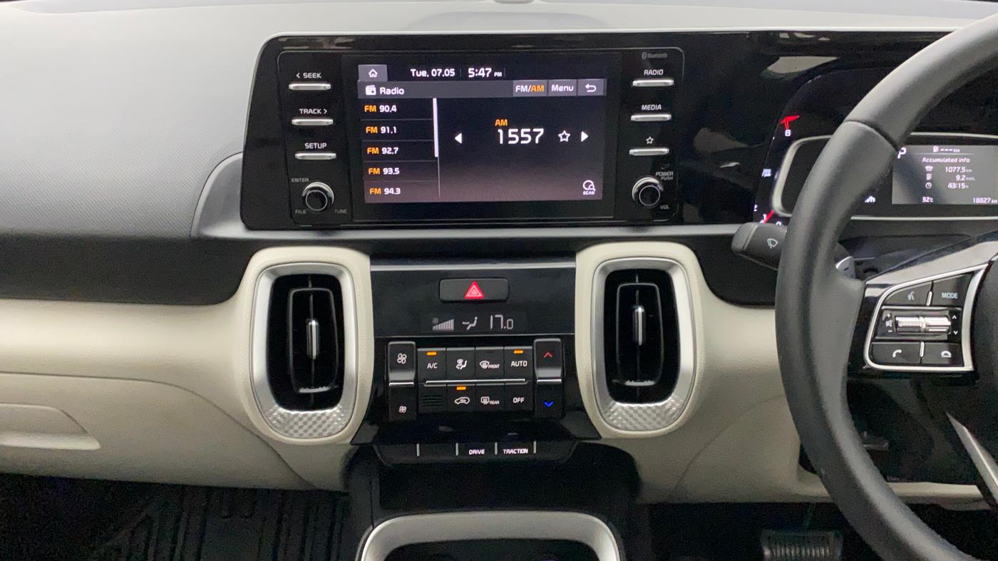 2022 KIA SONET HTX ANNIVERSARY EDITION 1.0 DCT, Petrol, Automatic, 18,827 km, Air Conditioner