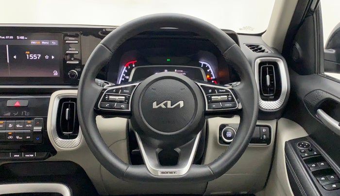 2022 KIA SONET HTX ANNIVERSARY EDITION 1.0 DCT, Petrol, Automatic, 18,827 km, Steering Wheel Close Up