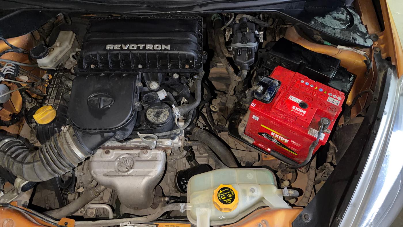 2018 Tata Tiago XZ PETROL, Petrol, Manual, 60,058 km, Engine View - Left