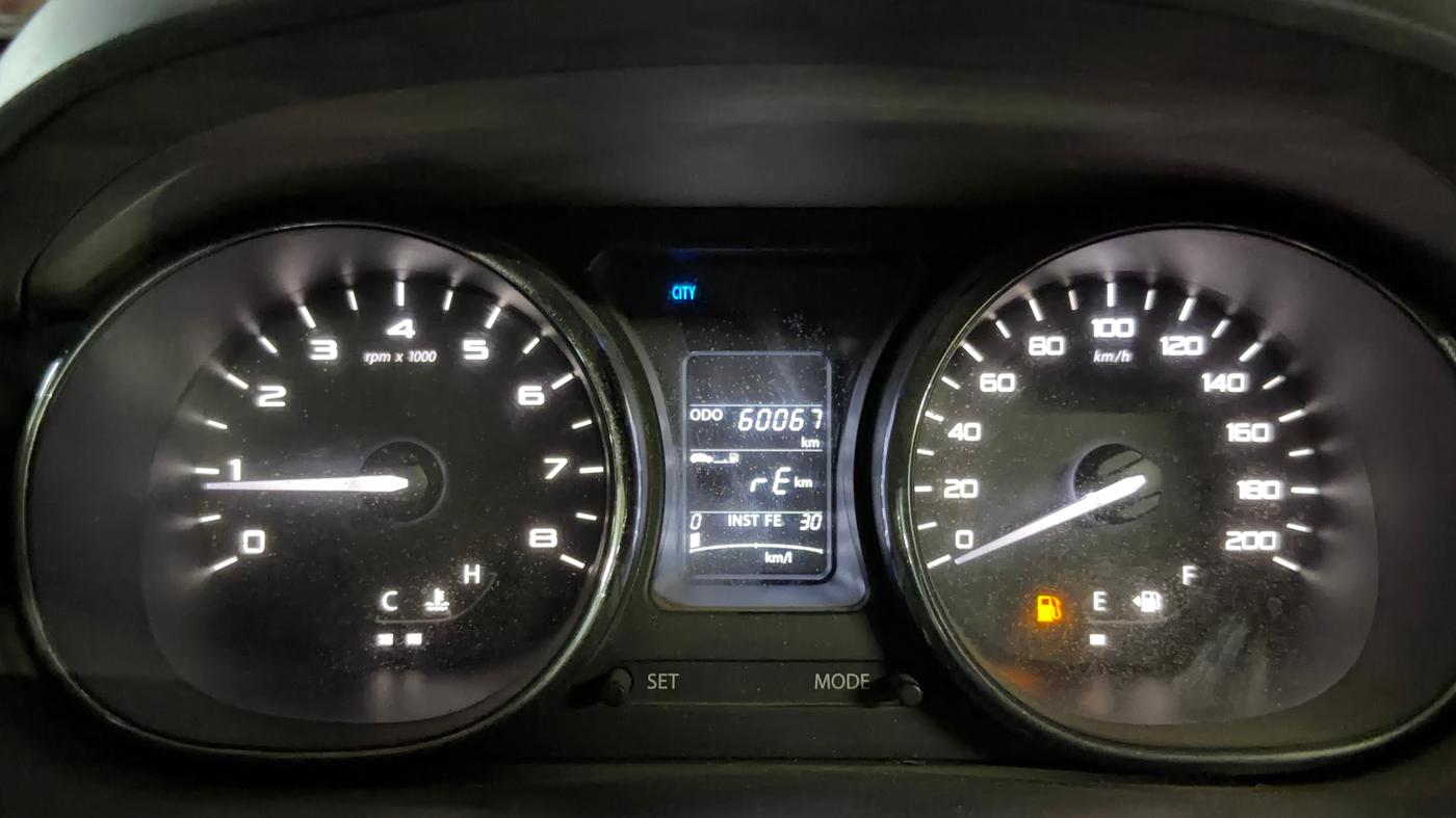 2018 Tata Tiago XZ PETROL, Petrol, Manual, 60,058 km, Odometer Image