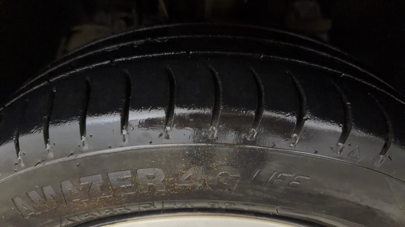 2018 Tata Tiago XZ PETROL, Petrol, Manual, 60,058 km, Left Front Tyre Tread