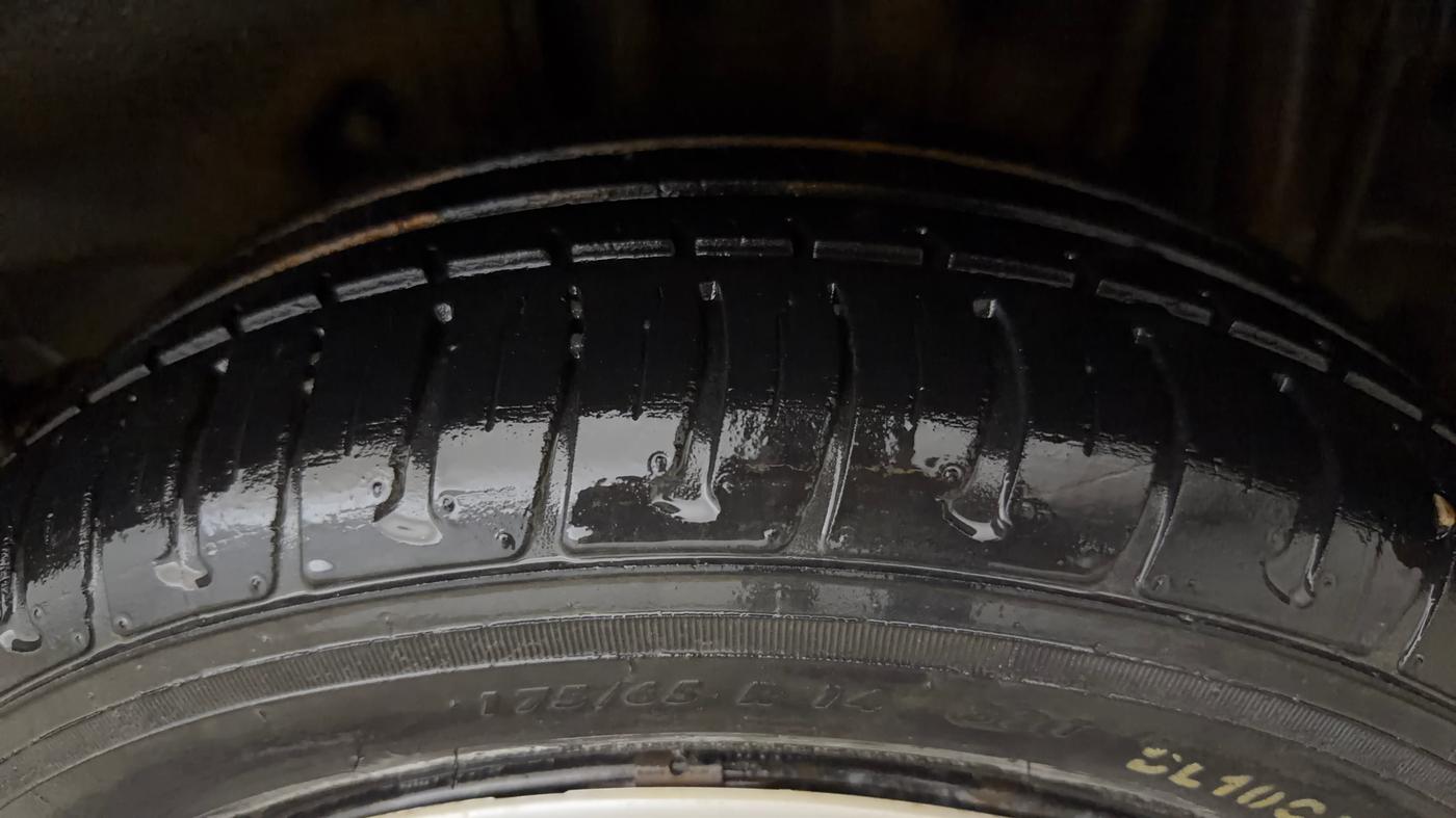 2018 Tata Tiago XZ PETROL, Petrol, Manual, 60,058 km, Left Rear Tyre Tread