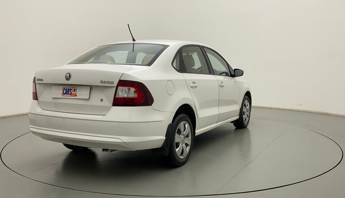2019 Skoda Rapid 1.6 MPI ACTIVE, Petrol, Manual, 78,080 km, Right Back Diagonal