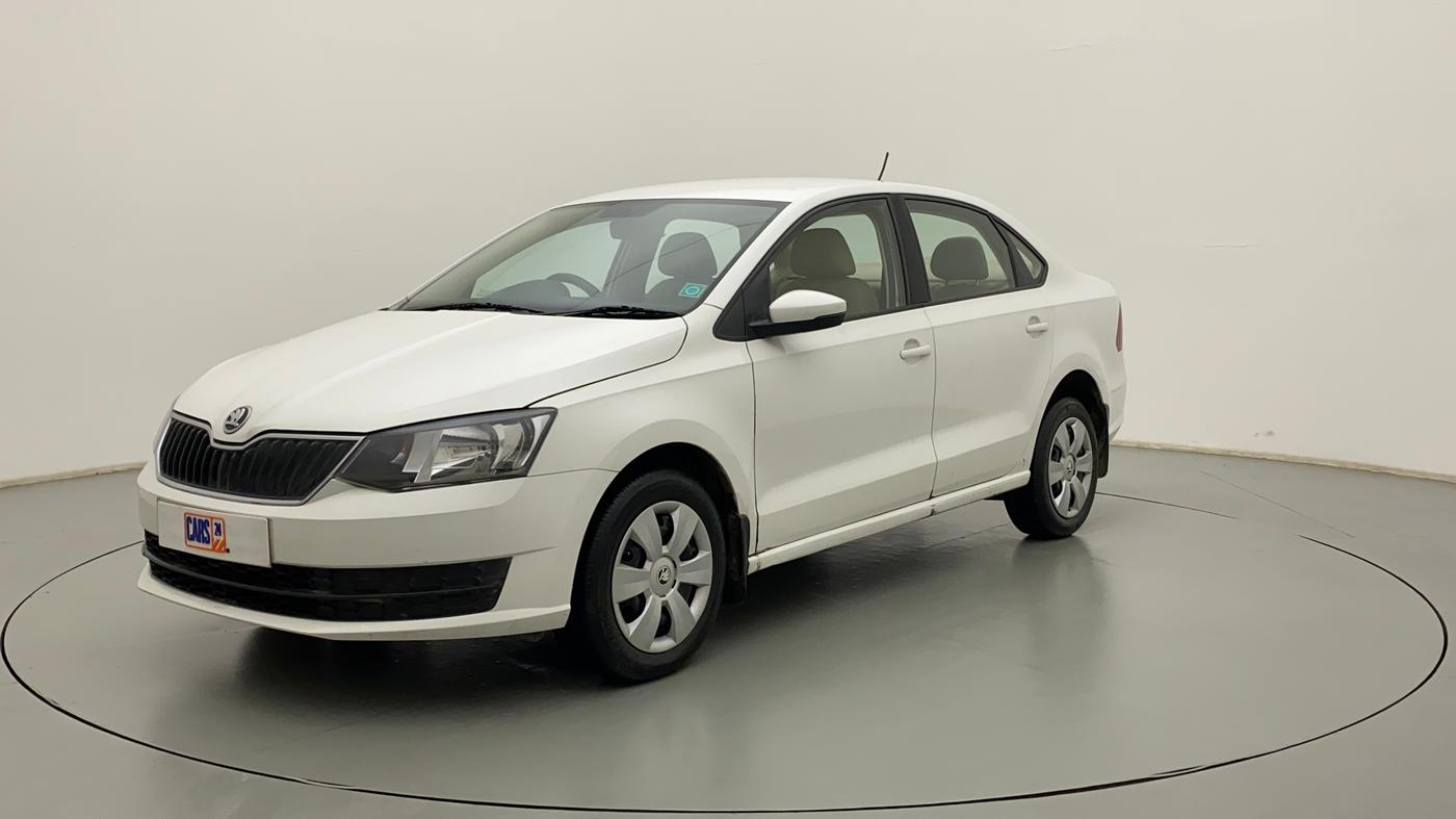 2019 Skoda Rapid 1.6 MPI ACTIVE, Petrol, Manual, 78,080 km, Left Front Diagonal