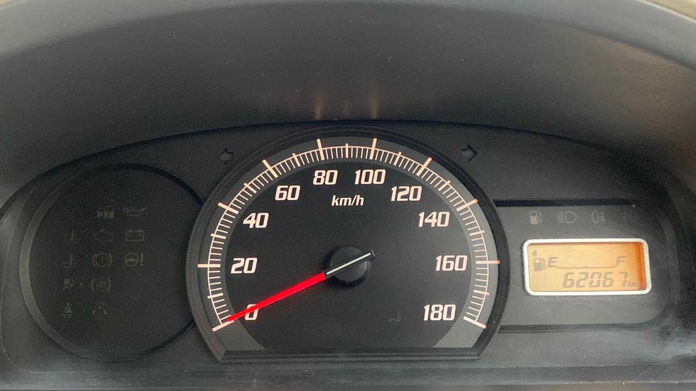 2010 Maruti Zen Estilo LXI, Petrol, Manual, 62,110 km, Odometer Image