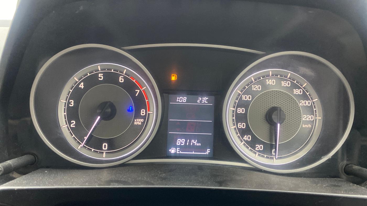 2018 Maruti Dzire ZXI PLUS, Petrol, Manual, 89,113 km, Odometer Image